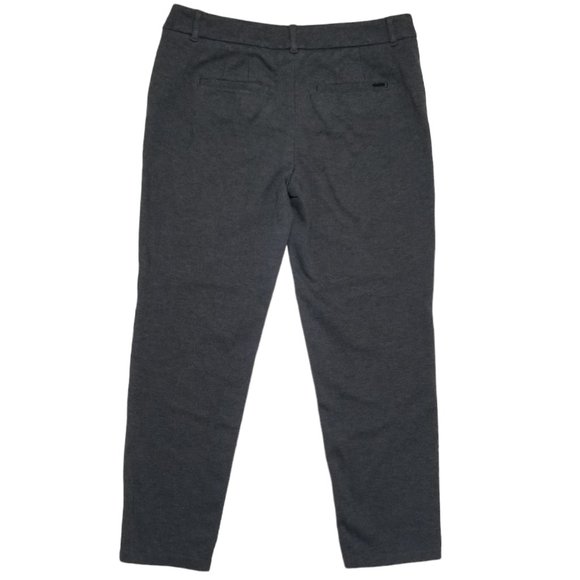 White House Black Market Slim Ankle Gray Pants 6R - Picture 2 of 16